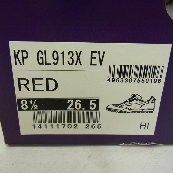 実際に弊社で買取させて頂いた【未使用】Kappa/カッパ GOLF エヴァンゲリオンコラボシリーズ　KP GL913X EV/26.5の画像 7枚目