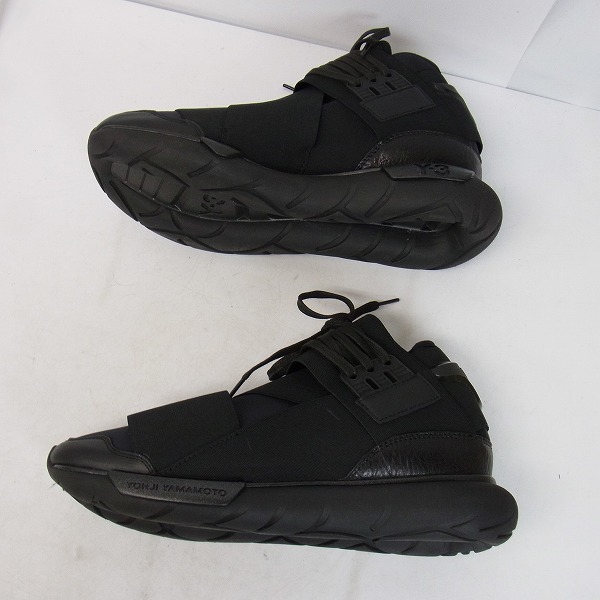 実際に弊社で買取させて頂いたY-3/ワイスリー adidas×yohji yamamoto QASA HIGH/カーサハイ M21248/25.5の画像 3枚目