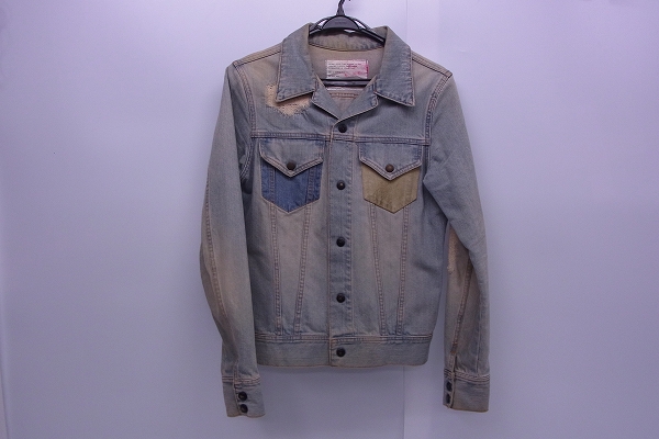 実際に弊社で買取させて頂いたFACTOTUM/ファクトタム カスタムデニムジャケット/46
