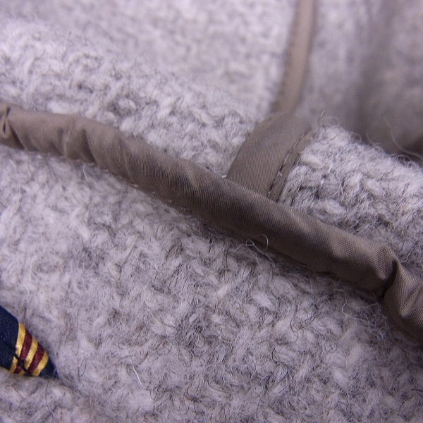 実際に弊社で買取させて頂いたBrooks Brothers/ブルックスブラザーズ ウール フーディ ロングダッフルコート/Lの画像 5枚目