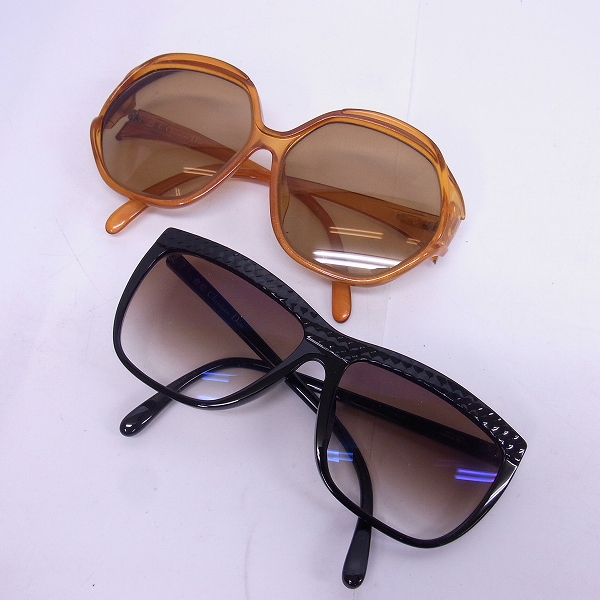 実際に弊社で買取させて頂いたChristian Dior/クリスチャンディオール ヴィンテージ サングラス 2点セット