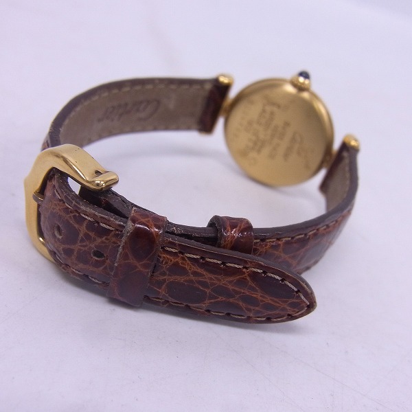 実際に弊社で買取させて頂いたCARTIER/カルティエ マストコリゼ ヴェルメイユ ARGENT 925 PLAQUE OR G 20M【動作未確認】の画像 2枚目