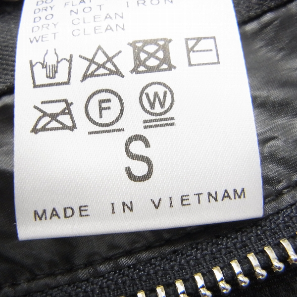 実際に弊社で買取させて頂いたEDIFICE/エディフィス　ウール ダウンジャケット/Sの画像 5枚目