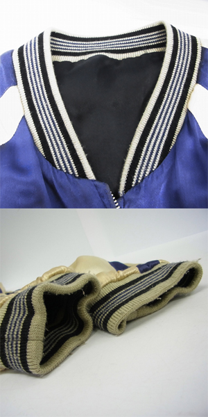 実際に弊社で買取させて頂いたRUDE GALLERY/ルードギャラリー マリア刺繍 リバーシブル スカジャン Size：3の画像 4枚目