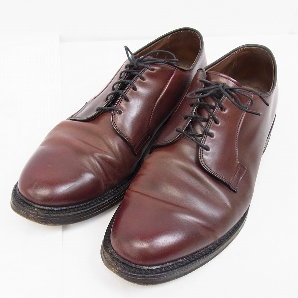 実際に弊社で買取させて頂いたAllen Edmonds/アレンエドモンズ コードバン プレーントゥ レザーシューズ LEEDS 9581/10E