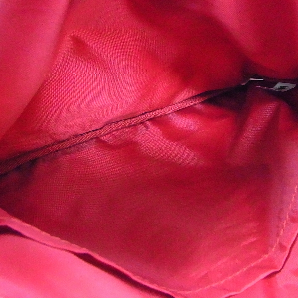 実際に弊社で買取させて頂いたFILA/フィラ ミニポーチ/ショルダーバッグ ブラック×レッドの画像 4枚目