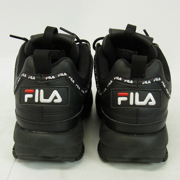 実際に弊社で買取させて頂いたFILA/フィラ DISRUPTOR 2 スニーカー FS1HTA3092X-BBK/25の画像 1枚目
