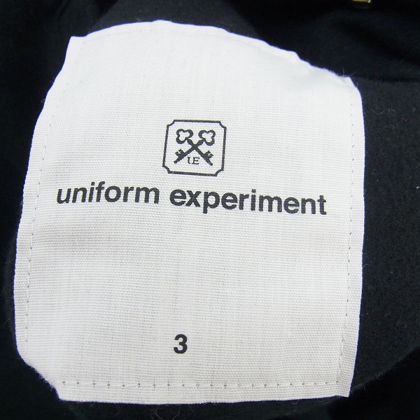 実際に弊社で買取させて頂いたuniform experiment/ユニフォームエクスペリメント 15AW リバーシブル/星柄 ボンバージャケット UE-156003/3の画像 2枚目