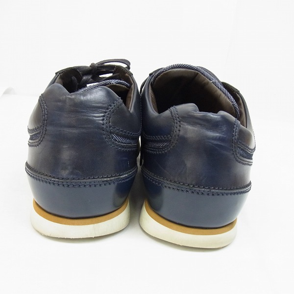 実際に弊社で買取させて頂いたHUGO BOSS/ヒューゴボス レザー×キャンバス スニーカー/41の画像 1枚目