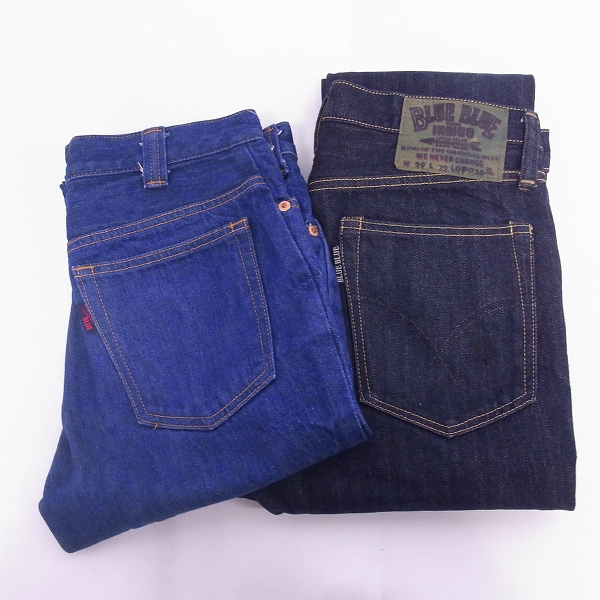 実際に弊社で買取させて頂いたBLUEBLUE/ブルーブルー デニムパンツ 2点セット