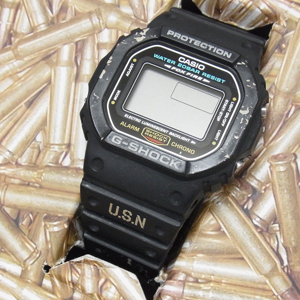 実際に弊社で買取させて頂いたG-SHOCK/Gショック U.S.A.F MILITARY EDITION DW-5600E【動作未確認】の画像 0枚目
