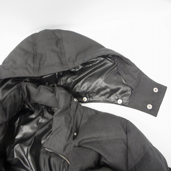 実際に弊社で買取させて頂いたEDIFICE/エディフィス　ウール ダウンジャケット/Sの画像 7枚目