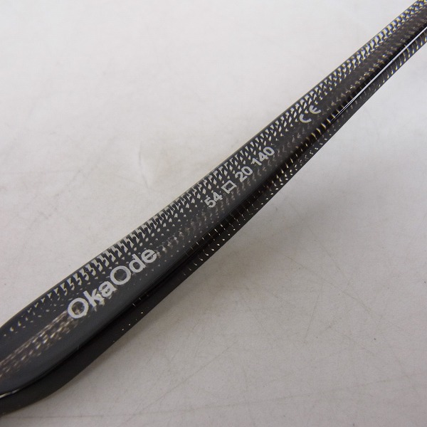 実際に弊社で買取させて頂いたless than human/レスザンヒューマン OkaOde/マカオデ 眼鏡/メガネ フレームの画像 4枚目