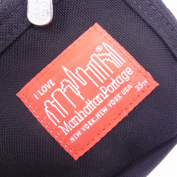 実際に弊社で買取させて頂いたManhattan Portage/マンハッタンポーテージ PYRAMID STUDS/スタッズボディバッグ/ウエストバッグ の画像 3枚目