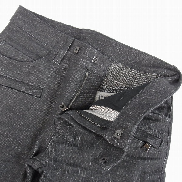 実際に弊社で買取させて頂いたBALMAIN/バルマン 2014 バイカーデニムパンツ/W4HT551C710/27の画像 2枚目