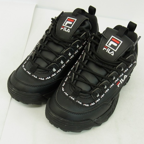 実際に弊社で買取させて頂いたFILA/フィラ DISRUPTOR 2 スニーカー FS1HTA3092X-BBK/25