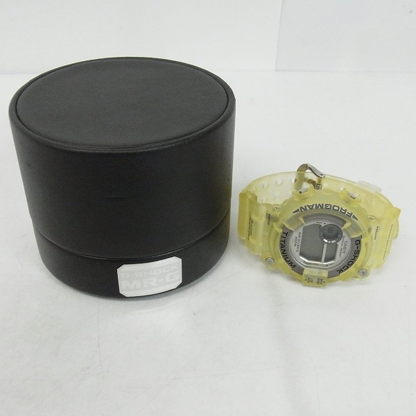 実際に弊社で買取させて頂いたG-SHOCK/Gショック FROGMAN/フロッグマン 透けチタン スクリューバック/MR-G/DW-8200WC-7AT【動作未確認】 の画像 6枚目