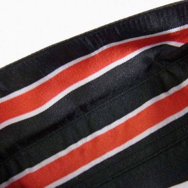 実際に弊社で買取させて頂いた【JPタグ】GIVENCHY/ジバンシー レッド＆ブラック ストライプ ロングスリーブ/長袖 シャツ BM603T Size：40の画像 6枚目