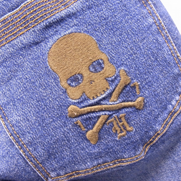 実際に弊社で買取させて頂いたHYDROGEN/H2J/ハイドロゲン インディゴデニムパンツ 32の画像 2枚目