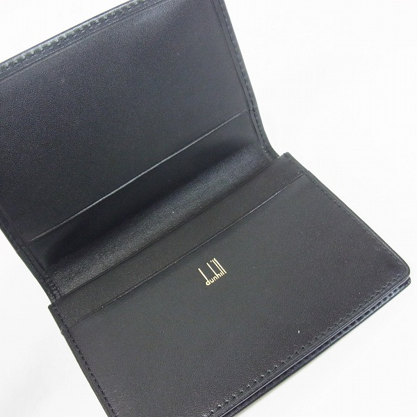 実際に弊社で買取させて頂いたALFRED DUNHILL/ダンヒル WM4300A ゴールドプレート レザーカードケース　の画像 4枚目