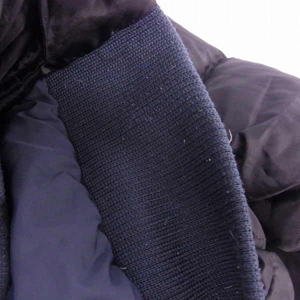 実際に弊社で買取させて頂いたHYDROGEN BRONZAJI/ハイドロゲンブロンサージ ダウンジャケット ネイビー/Lの画像 4枚目