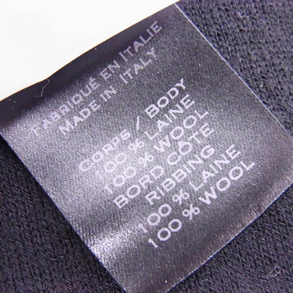 実際に弊社で買取させて頂いたBALMAIN/バルマン ウール サイドジップ セーター S7H6009M019/XSの画像 4枚目