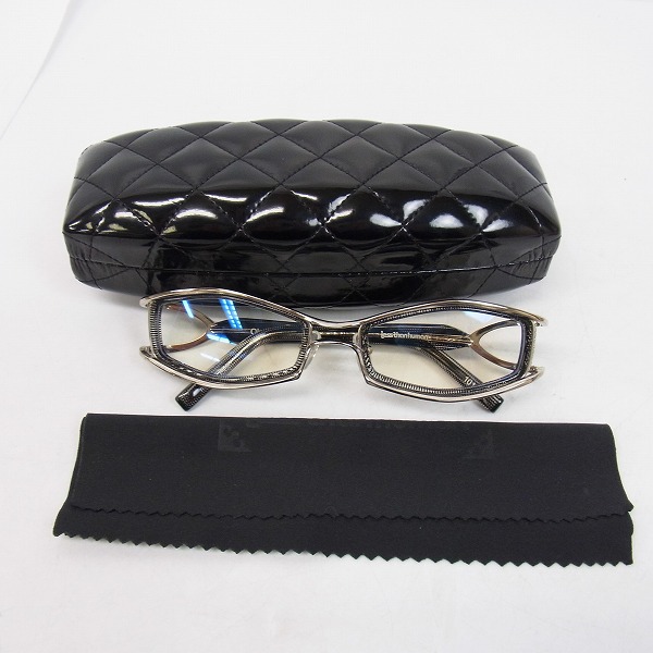 実際に弊社で買取させて頂いたless than human/レスザンヒューマン OkaOde/マカオデ 眼鏡/メガネ フレームの画像 6枚目