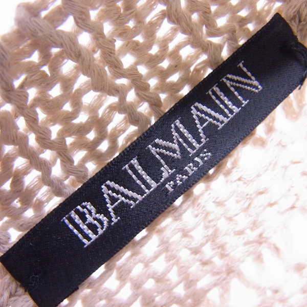 実際に弊社で買取させて頂いたBALMAIN/バルマン ニット セーター S6HM668D384/XS の画像 2枚目
