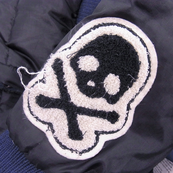 実際に弊社で買取させて頂いたHYDROGEN BRONZAJI/ハイドロゲンブロンサージ ダウンジャケット ネイビー/Lの画像 6枚目