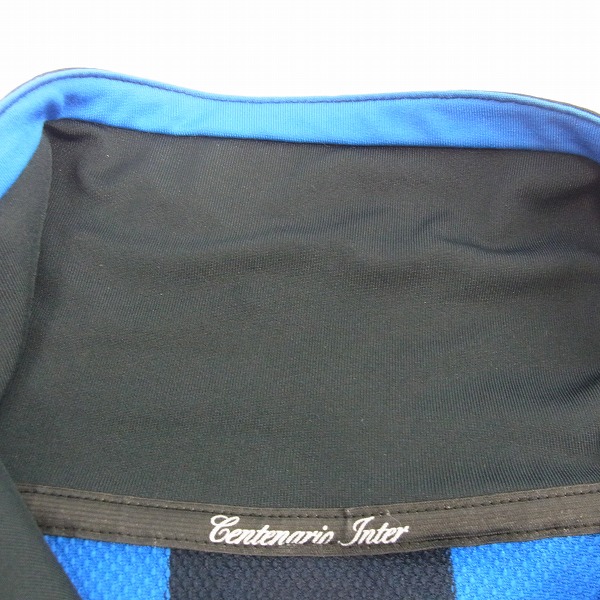 実際に弊社で買取させて頂いたNike/ナイキ 07/08 インテル 100周年記念 半袖 ユニフォーム 238055-490/Mの画像 5枚目