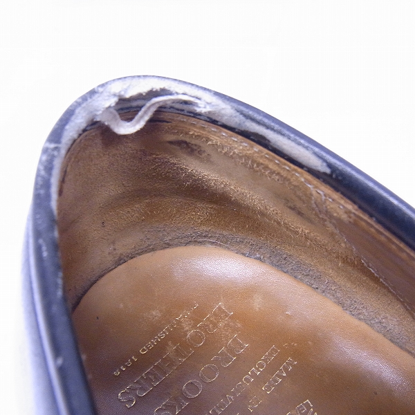 実際に弊社で買取させて頂いたBROOKS BROTHERS/ブルックスブラザーズ コインローファー/8Dの画像 6枚目