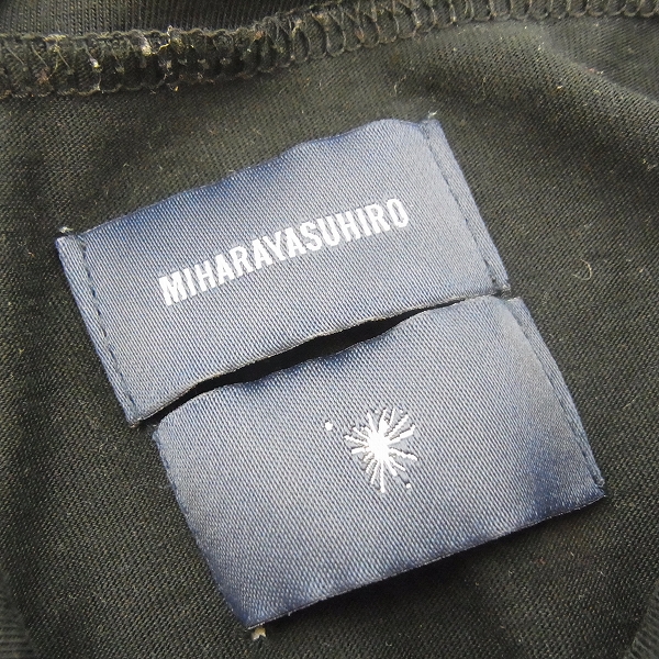 実際に弊社で買取させて頂いたMIHARAYASUHIRO/ミハラヤスヒロ 刺繍 タートルネック/ハイネック カットソー 46の画像 2枚目