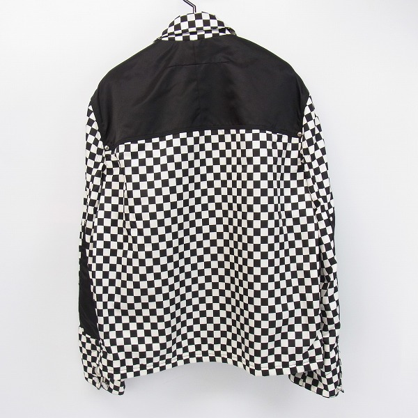 実際に弊社で買取させて頂いた【JPタグ】GIVENCHY/ジバンシー チェッカー柄 ジャケット/ブルゾン Size：50の画像 1枚目