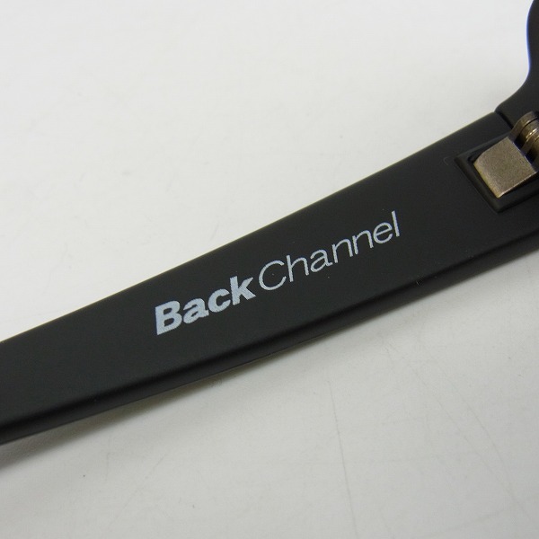 実際に弊社で買取させて頂いたBack Channel/バックチャンネル サングラス マットブラックの画像 3枚目