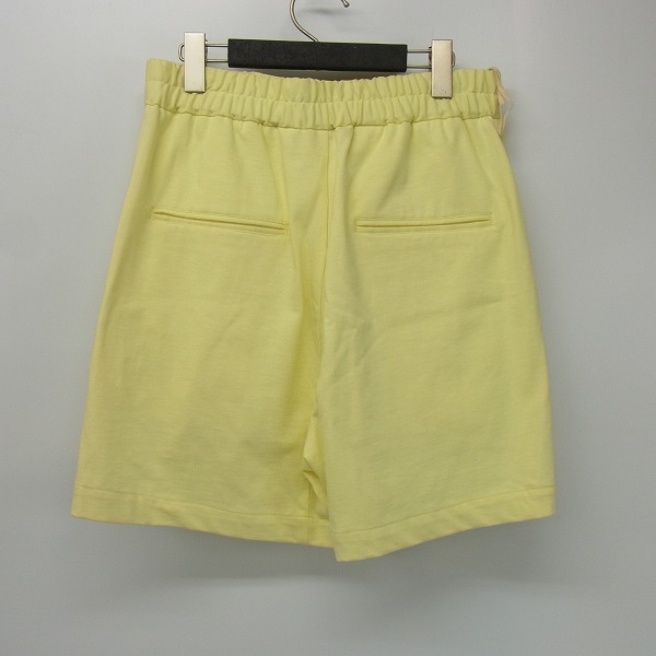 実際に弊社で買取させて頂いたMARNI/マルニ COMMESSA コットンハーフパンツ イエロー/黄色 44の画像 1枚目