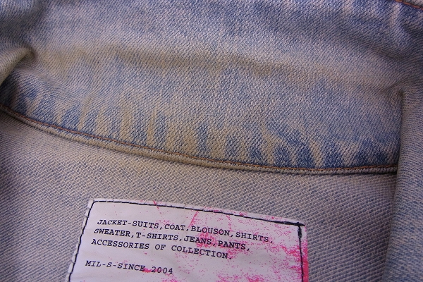 実際に弊社で買取させて頂いたFACTOTUM/ファクトタム カスタムデニムジャケット/46の画像 5枚目