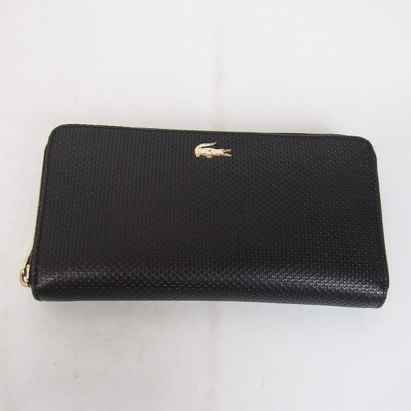 実際に弊社で買取させて頂いたLACOSTE/ラコステ ラウンドファスナー 長財布