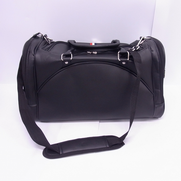 実際に弊社で買取させて頂いたle coq sportif/ルコックスポルティフ ゴルフボストンバッグ カーボン ブラックの画像 1枚目