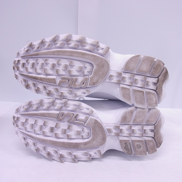 実際に弊社で買取させて頂いたFILA/フィラ DISRUPTOR 2/ディスラプター2 スニーカー FS1HTA1071X/28.0の画像 2枚目