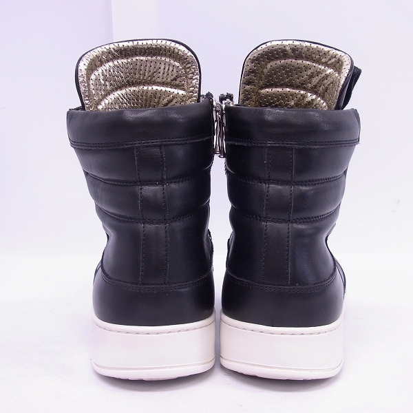 実際に弊社で買取させて頂いたBALMAIN/バルマン サイドジップ レザー ハイカットスニーカー S5HT300BA40G ブラック/42の画像 1枚目