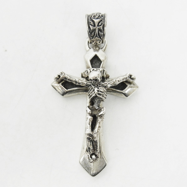 実際に弊社で買取させて頂いたDEAL DESIGN/ディールデザイン リバイブクロススカルペンダントの画像 1枚目