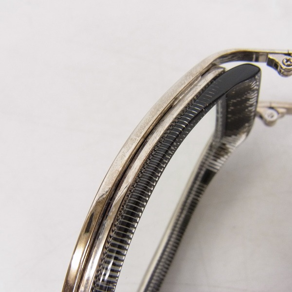 実際に弊社で買取させて頂いたless than human/レスザンヒューマン OkaOde/マカオデ 眼鏡/メガネ フレームの画像 5枚目