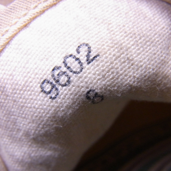 実際に弊社で買取させて頂いたDUBBLEWORKS/ダブルワークス キャンバススニーカー 9602/8の画像 5枚目