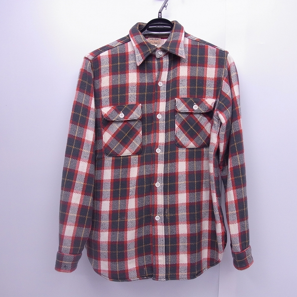 実際に弊社で買取させて頂いたDUBBLEWORKS/ダブルワークス チェック ヘビー ネルシャツ/38