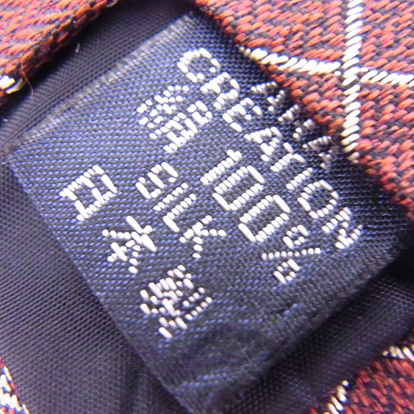 実際に弊社で買取させて頂いたBURBERRY LONDON/バーバリーロンドン チェック シルクネクタイの画像 4枚目