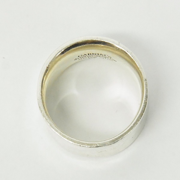 実際に弊社で買取させて頂いたGARNI＆co/ガルニ ロゴリング 19号の画像 4枚目