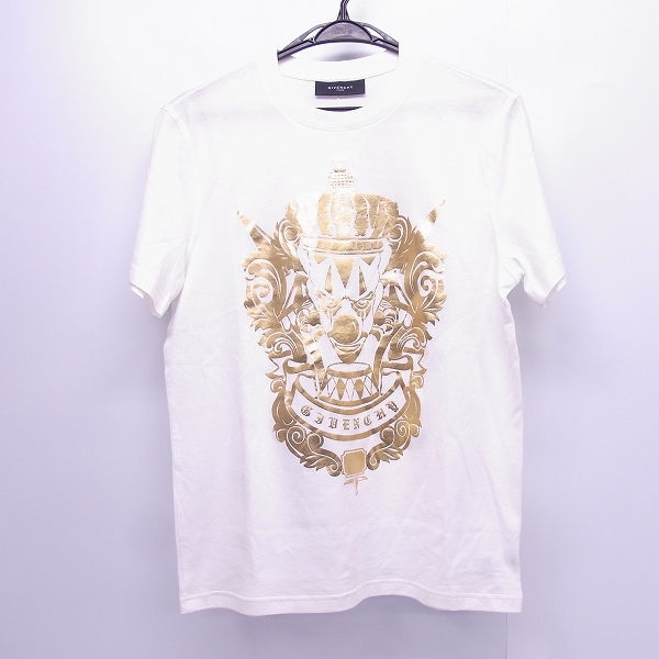 実際に弊社で買取させて頂いたGIVENCHY/ジバンシー  ピエロプリント Ｔシャツ 11SS/S 