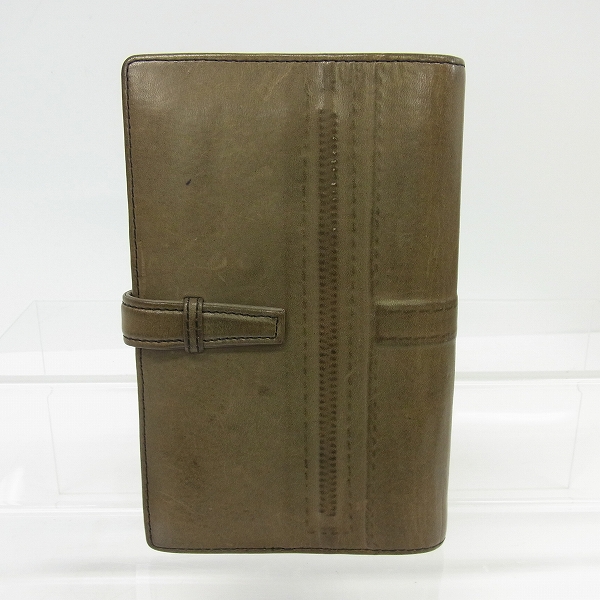 実際に弊社で買取させて頂いたMIHARAYASUHIRO/ミハラヤスヒロ あぶり出し加工 レザー手帳カバーの画像 1枚目