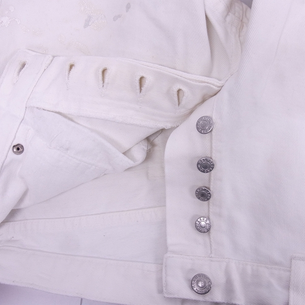 実際に弊社で買取させて頂いたHELMUT LANG/ヘルムートラング デニム スキニーパンツ/30の画像 2枚目