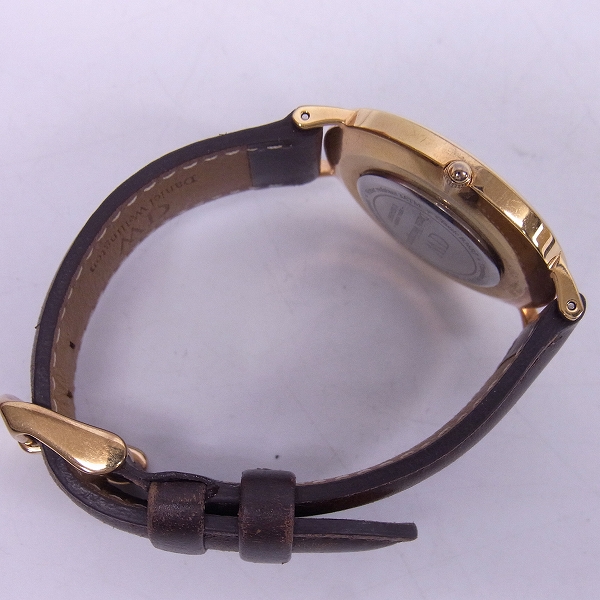 実際に弊社で買取させて頂いたDaniel Wellington/ダニエルウェリントン レディース腕時計/レザーベルト B36R7【動作未確認】の画像 1枚目